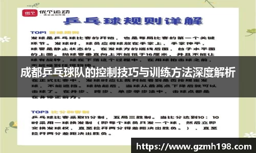 成都乒乓球队的控制技巧与训练方法深度解析